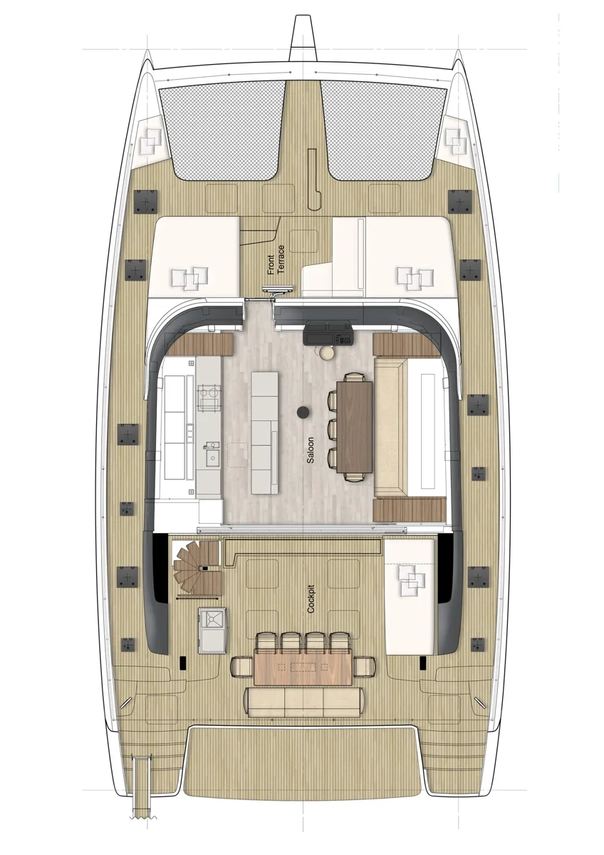 Serenity — Sunreef 60 — EGOcharter - Serenity crewed catamaran Sunreef 60 for charter