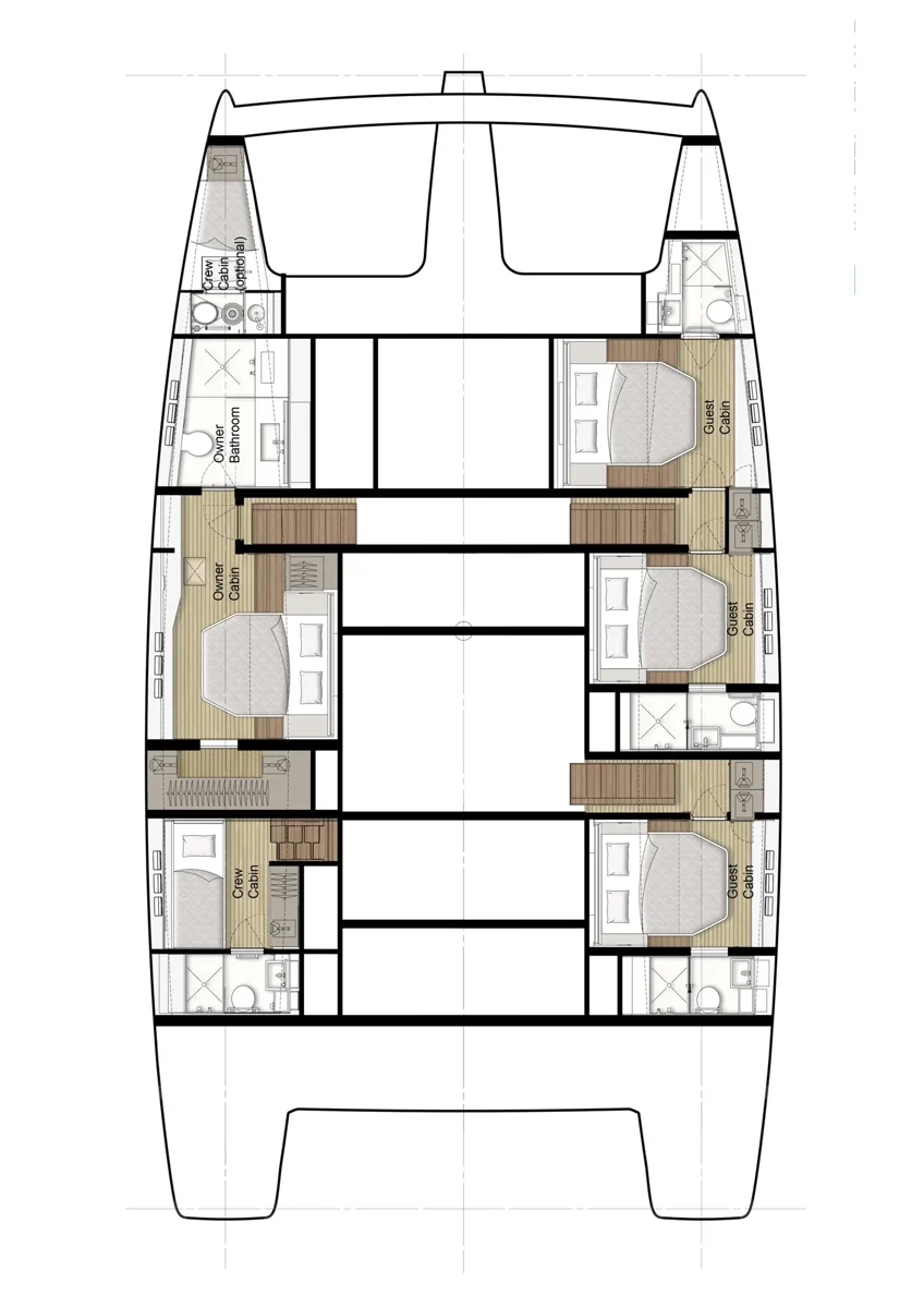 Serenity — Sunreef 60 — EGOcharter - Serenity crewed catamaran Sunreef 60 for charter
