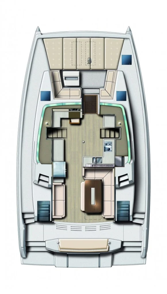 Oksy — Bali 4.8 — EGOcharter - OKSY catamaran Bali 4.8 for charter in Greece