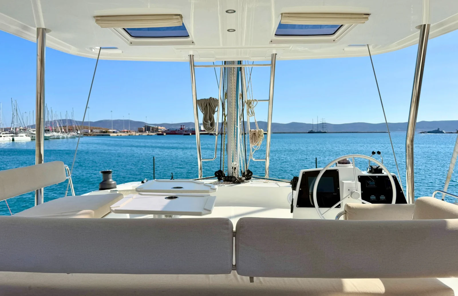 Oksy — Bali 4.8 — Oksy - Bali 4.8 catamaran for charter in Greece
